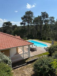 Πισίνα στο ή κοντά στο Villa avec piscine 8p autour du golf