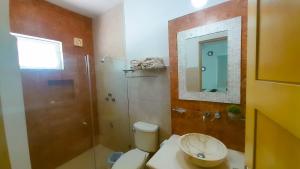 Koupelna v ubytování Sciathos Villa