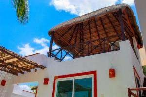Balkón nebo terasa v ubytování Sciathos Villa