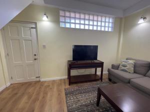 Een TV en/of entertainmentcenter bij Itopia
