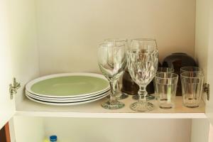 Nápoje v ubytování Casa em Moeda-MG