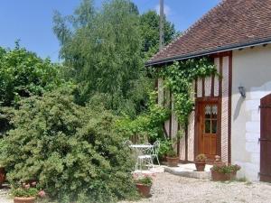Κήπος έξω από το Gîte cosy avec piscine au cœur du Val de Loire, proche châteaux et balades pittoresques - FR-1-381-74