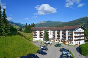 Výhľad na hory alebo výhľad na hory priamo z apartmánového hotela
