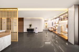 Posezení v ubytování Atour Hotel Hangzhou Xiaoshan Airport Airport Town