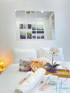 Katil atau katil-katil dalam bilik di Sunway GRID by SR Home