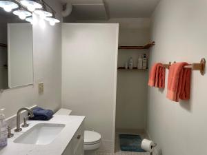 Chalet Gallery - Enjoy Two Units with this Chalet in the Heart of Alyeska - Walk almost anywhere!的一间浴室
