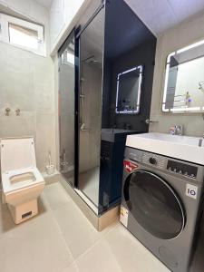 Koupelna v ubytování OS Shaumyana