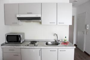 Küche/Küchenzeile in der Unterkunft Apartmentcenter Koblenz