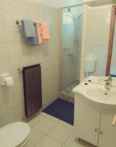 Kúpeľňa v ubytovaní Klára Villa Hévíz