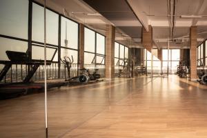Fitness centrum a/nebo fitness zařízení v ubytování Amanda Hotel堆谷里酒店