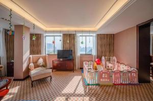 Posezení v ubytování Nanning Yongjiang Hotel