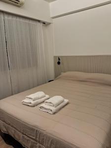 Recoleta, departamento de lujo a estrenar客房内的一张或多张床位