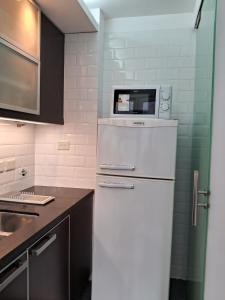 Recoleta, departamento de lujo a estrenar的厨房或小厨房