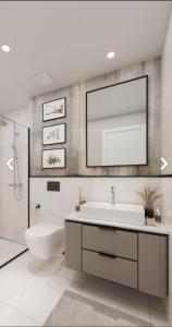 Phòng tắm tại 2 Beograd na vodi Molim pozovite oko informacija o prijavljivanju please call for check inn +6 ảnh