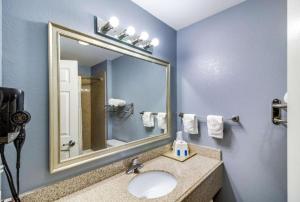 Ένα μπάνιο στο Rodeway Inn & Suites Port Arthur - Groves +54 φωτογραφίες