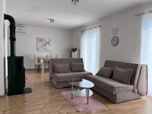 Χώρος καθιστικού στο Apartment Vista