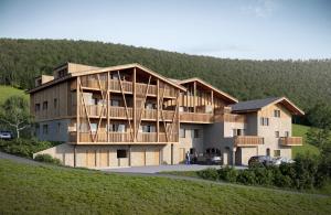 Üldine mäevaade või majutusasutusest SUMMERER - Living Nature - Apartments with private SPA pildistatud vaade