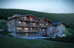 Üldine mäevaade või majutusasutusest SUMMERER - Living Nature - Apartments with private SPA pildistatud vaade
