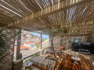 Balkón nebo terasa v ubytování PortaDelMare deluxe suites