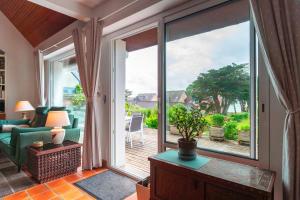 Ogród w obiekcie Côté Mer - Maison familiale accès privé à la plage