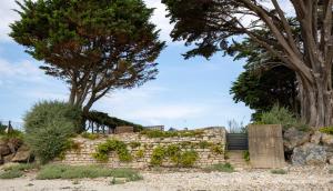 Ogród w obiekcie Côté Mer - Maison familiale accès privé à la plage