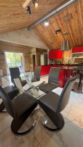 Posezení v ubytování Gîte cosy au cœur de la nature