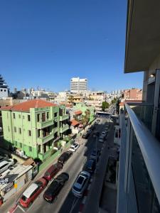 特拉维夫景观或在酒店看到的城市景观