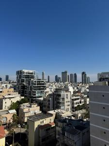 特拉维夫景观或在酒店看到的城市景观