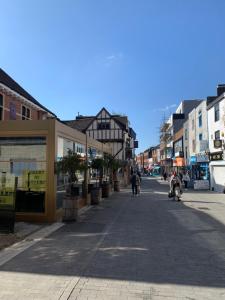 a city street with people walking down the street at St Faith's Chambers in Maidstone +38 photos