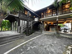 Το κτήριο όπου στεγάζεται  η βίλα