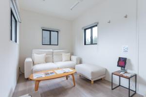 Posezení v ubytování Mount Fuji Panorama Glamping