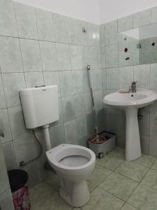 Koupelna v ubytování Vila Rusi