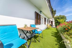 Zahrada ubytování Apartments Katarina
