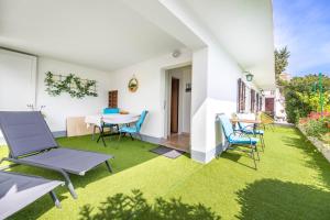 Zahrada ubytování Apartments Katarina