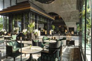 曼谷新通凯宾斯基酒店餐厅或其他用餐的地方