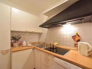 Kuchyň nebo kuchyňský kout v ubytování Residence Salvan