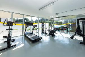 Posilňovňa alebo fitness centrum v ubytovaní Medplaya Hotel Calypso