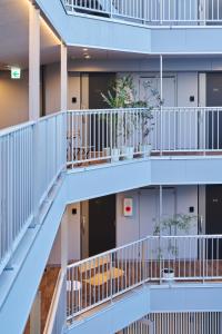 Balkón nebo terasa v ubytování Reikyo Hanazono Osaka