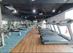 Fitness centrum a/nebo fitness zařízení v ubytování Ming Garden, LoveLace Suite