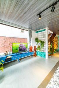 Bazén v ubytování Color House Sa Pa - Free BBQ nebo v jeho okolí