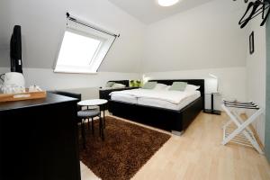 Postel nebo postele na pokoji v ubytování Zimmer u Apartment in Bad Gams Deutschlandsberg
