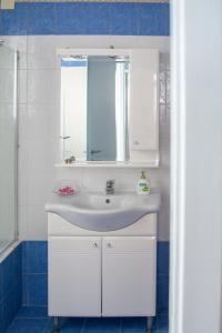 Ostria View tesisinde bir banyo