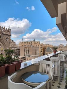 Balcó o terrassa a Eileen Hotel Cairo