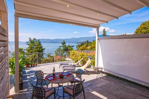 ギッファにあるLa Filanda: Loftのパティオ(テーブル、椅子、大画面スクリーン付) +18枚の写真