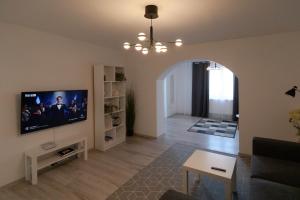 Μια τηλεόραση ή/και κέντρο ψυχαγωγίας στο Focalize Apartament