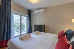 Кровать или кровати в номере Design Florence Suite in Florence
