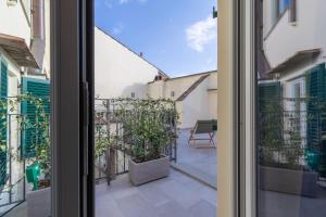 Балкон или терраса в Design Florence Suite in Florence