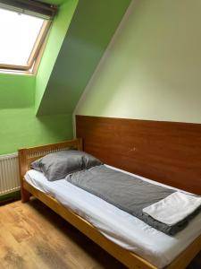 Postel nebo postele na pokoji v ubytování U Buku