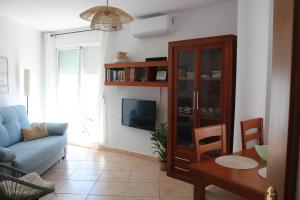 TV/trung tâm giải trí tại El Ronqueo Apartment