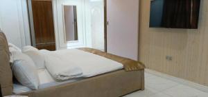 Μια τηλεόραση ή/και κέντρο ψυχαγωγίας στο S A Luxury Apartments